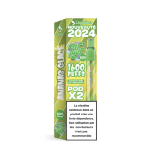 2 PODS ANANAS 🍍 GLACÉ 1600 PUFFS - WPUFF - LIQUIDEO