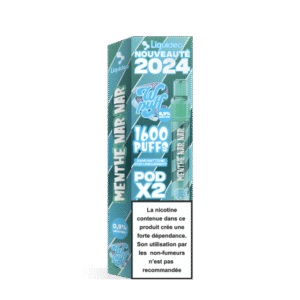2 PODS MENTHE NARNAR 1600 PUFFS - WPUFF - LIQUIDEO