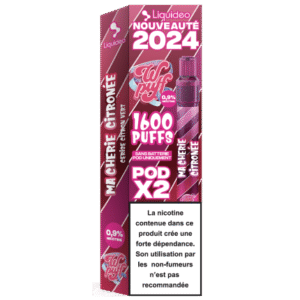 2 PODS MA CHÉRIE CITRONNÉE 1600 PUFFS - WPUFF - LIQUIDEO