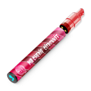 Cerise Citron - 800 puffs (1 Batterie + 1 Pod) - WPuff - Liquideo