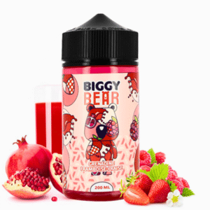 GRENADINE FRAMBOISE FRAISE 200ML - BIGGY BEAR
