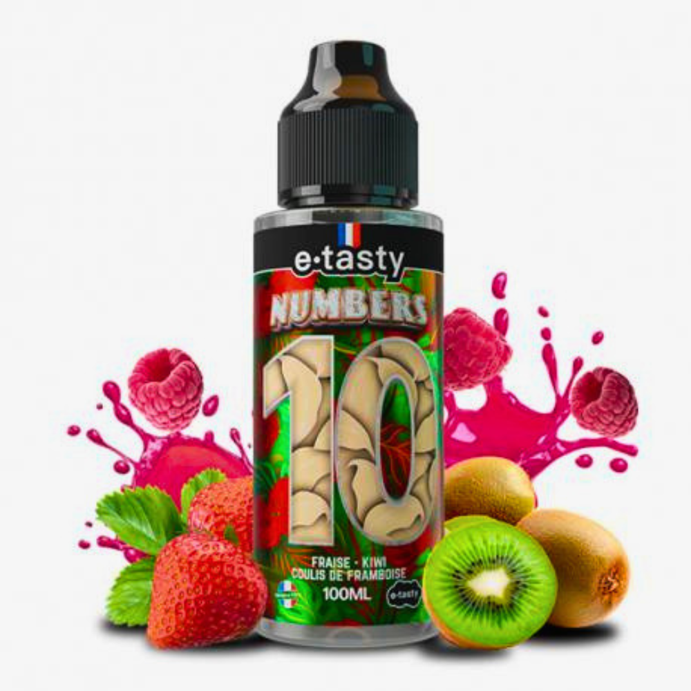 NUMBERS 10- E-TASTY - 100ML