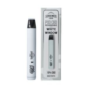 POD RECHARGEABLE WHITE WINDOW (WILO X GREENEO) - CBD
